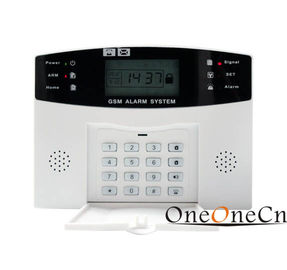 Sistema de alarme sem fio da segurança da G/M da casa com alerta LCD da voz