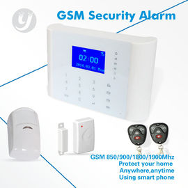 Sistema de alarme da G/M do menu da palavra da tela de toque com controle do App/código de identificação original