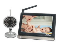 Abrigue monitores home sem fio impermeáveis com IR, controlo a distância do bebê do LCD Digital da cor