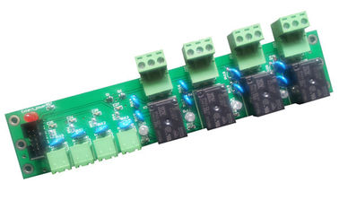 A placa de extensão do controlo de acessos da segurança com fogo/fumo/intrusão/gás 4 entrou 4 Output