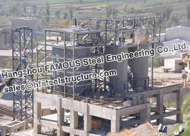 Planta industrial do cimento de Bolívia das fabricações do aço estrutural